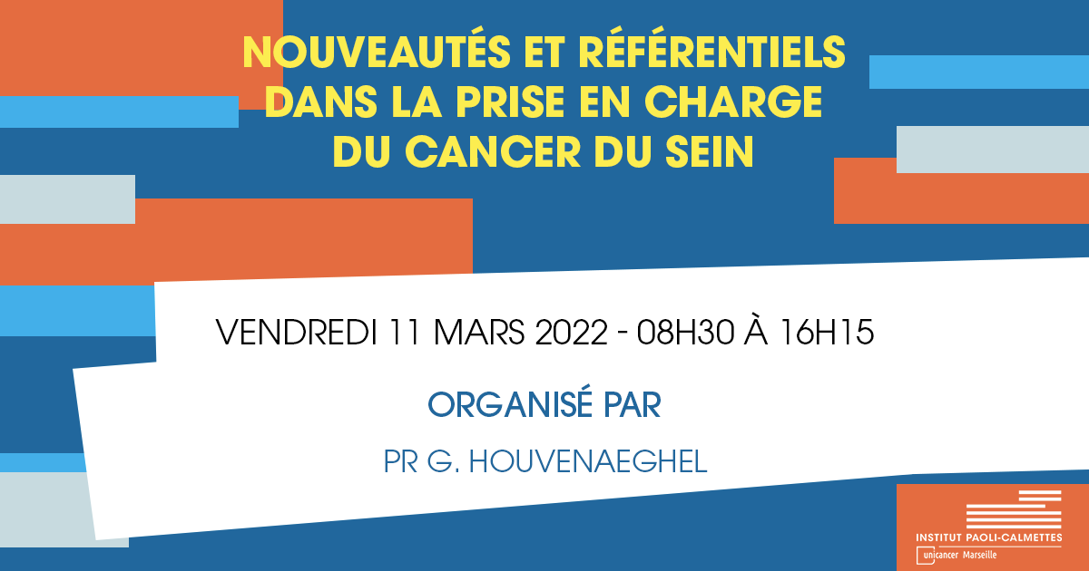 <strong>NOUVEAUTÉS ET RÉFÉRENTIELS DANS LA PRISE EN CHARGE DU CANCER DU SEIN</strong>