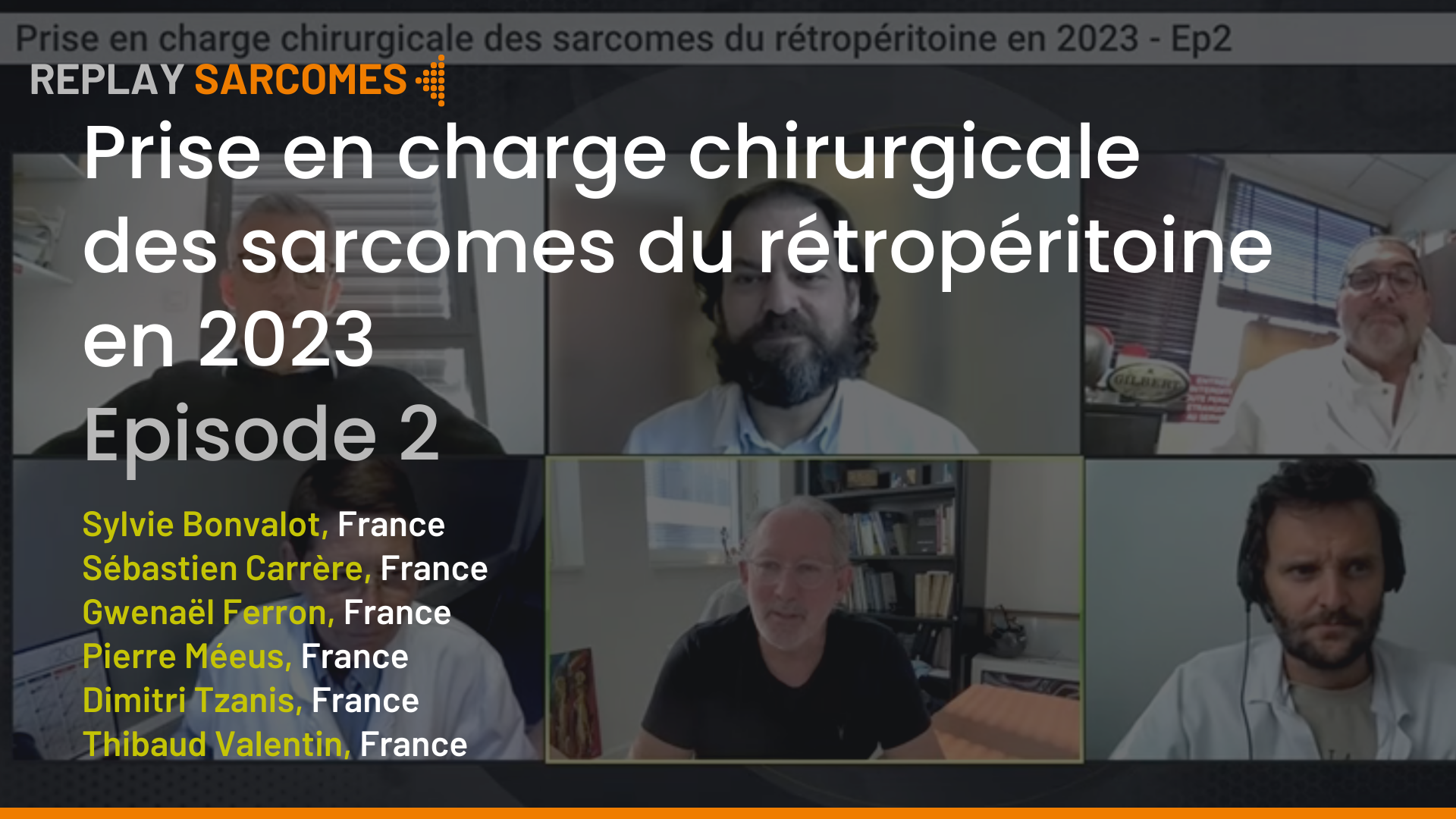 Prise en charge des sarcomes du rétropéritoine en 2023