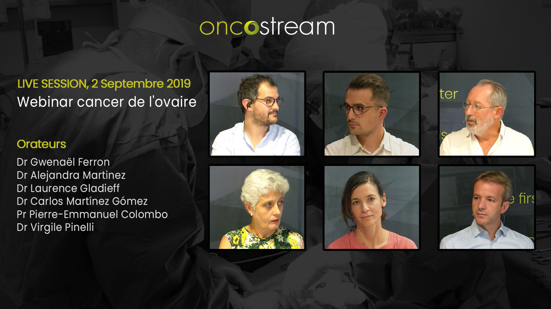 Cancer de l’ovaire : Cycle de formation en 3 Webinars