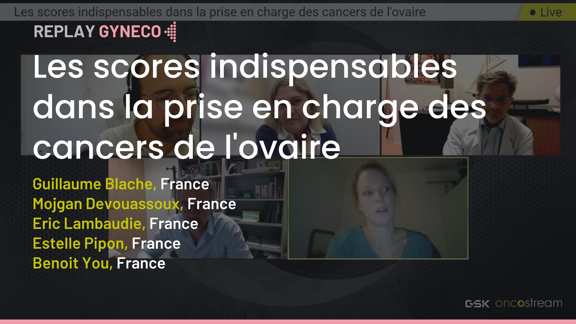 Les scores indispensables dans la prise en charge des cancers de l'ovaire