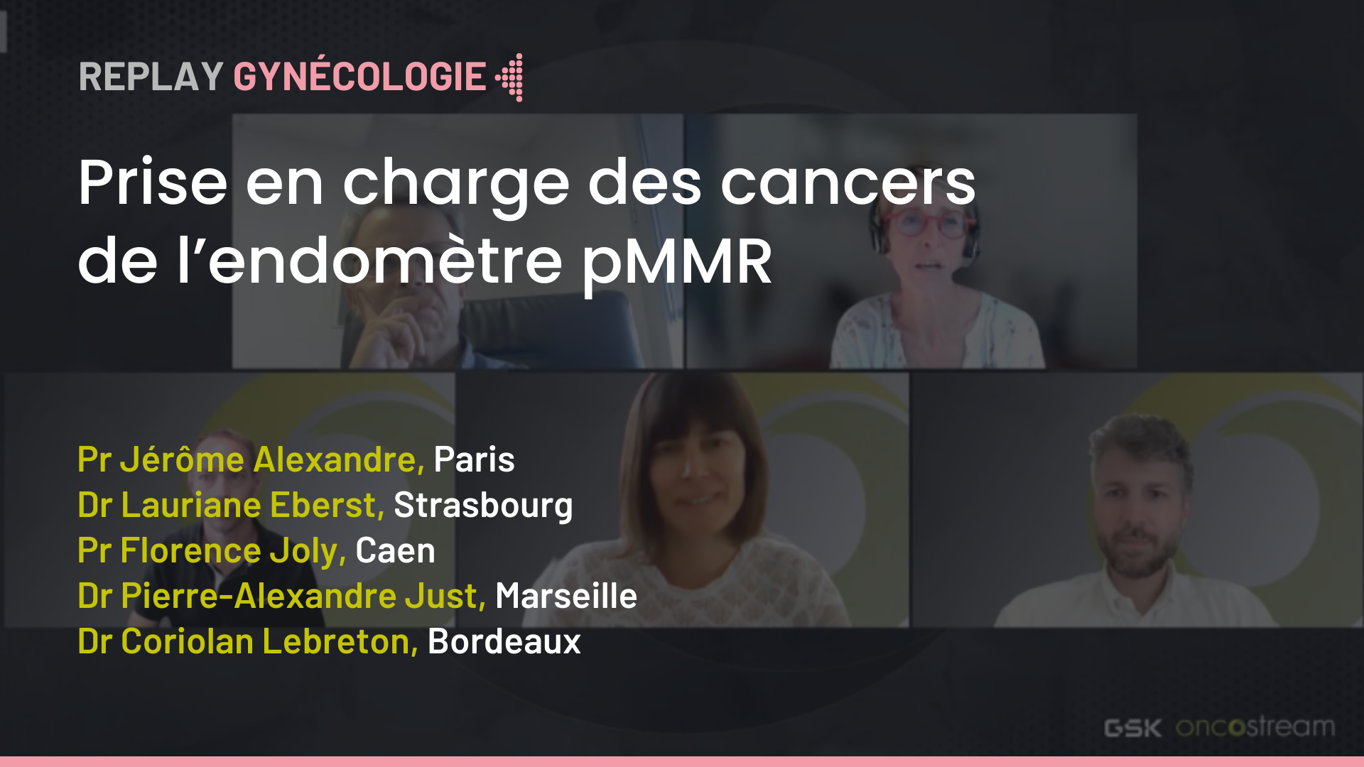 <b>Prise en charge des cancers de l’endomètre pMMR</b>