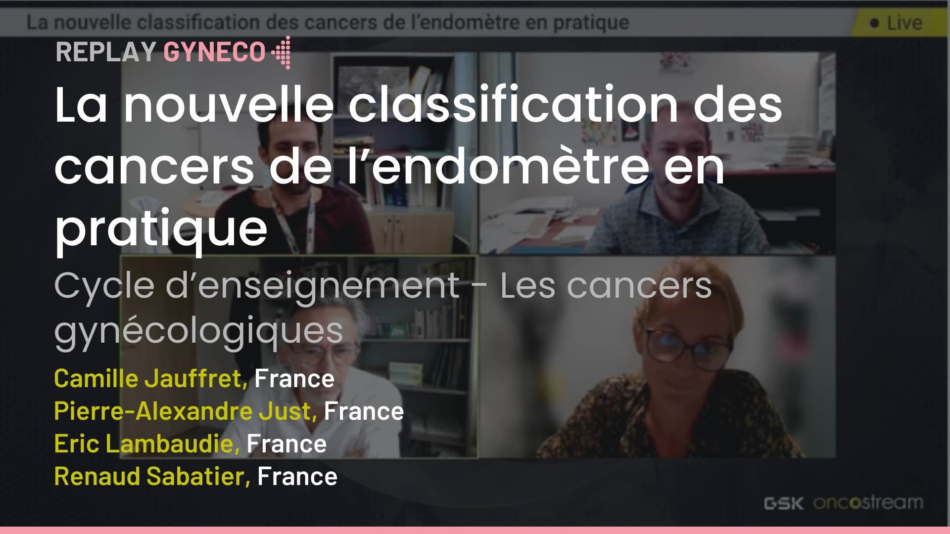 La nouvelle classification des cancers de l’endomètre en pratique