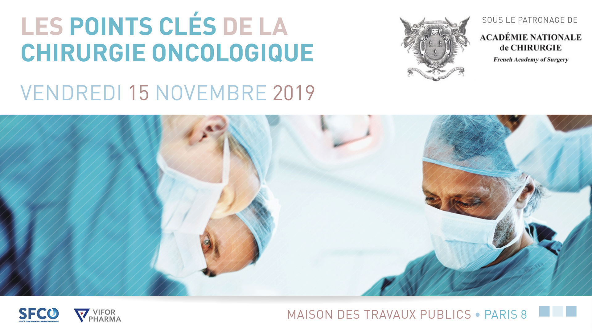 Les points clés de la chirurgie oncologique - Matin