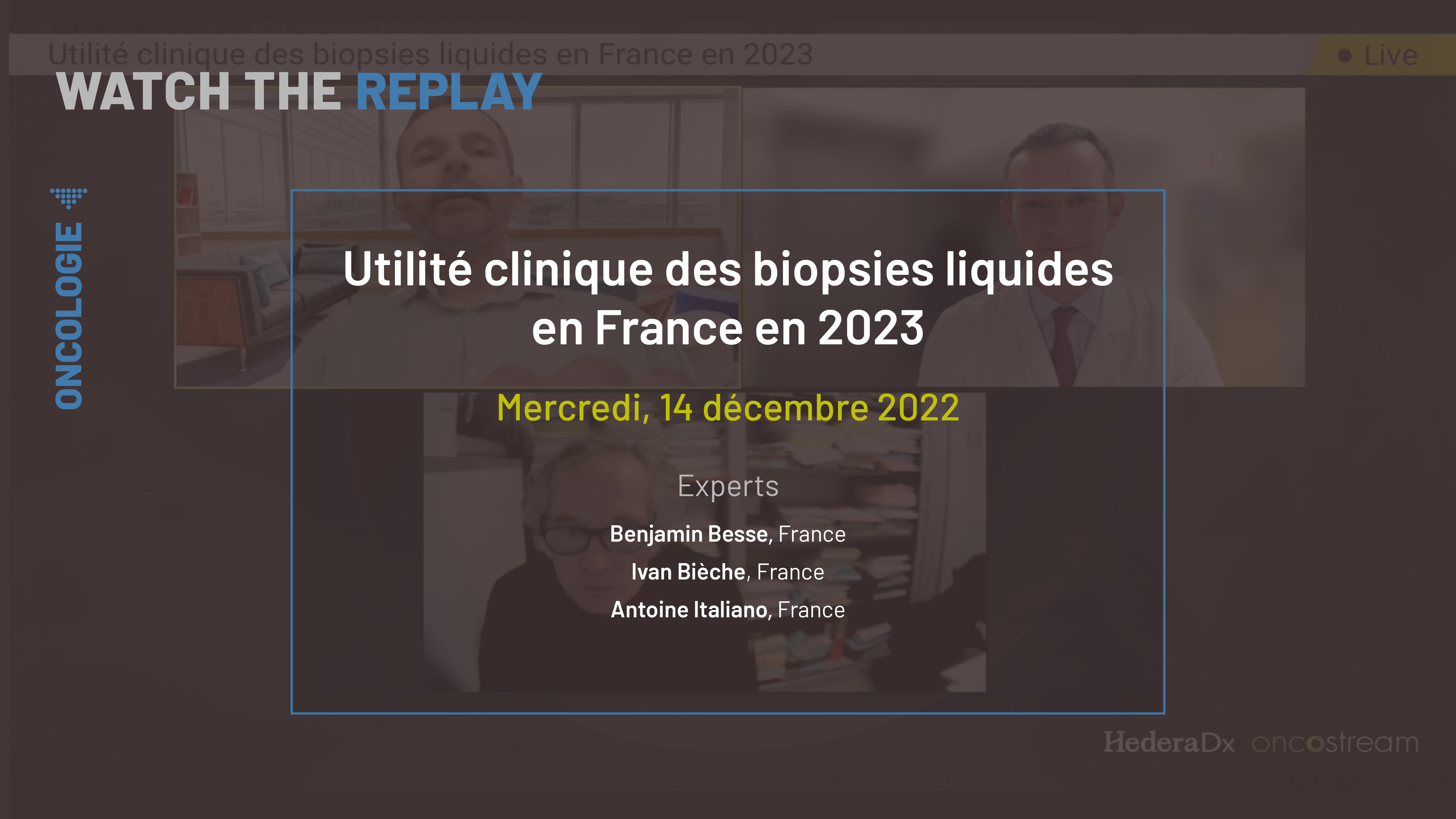 Utilité clinique des biopsies liquides en France en 2023